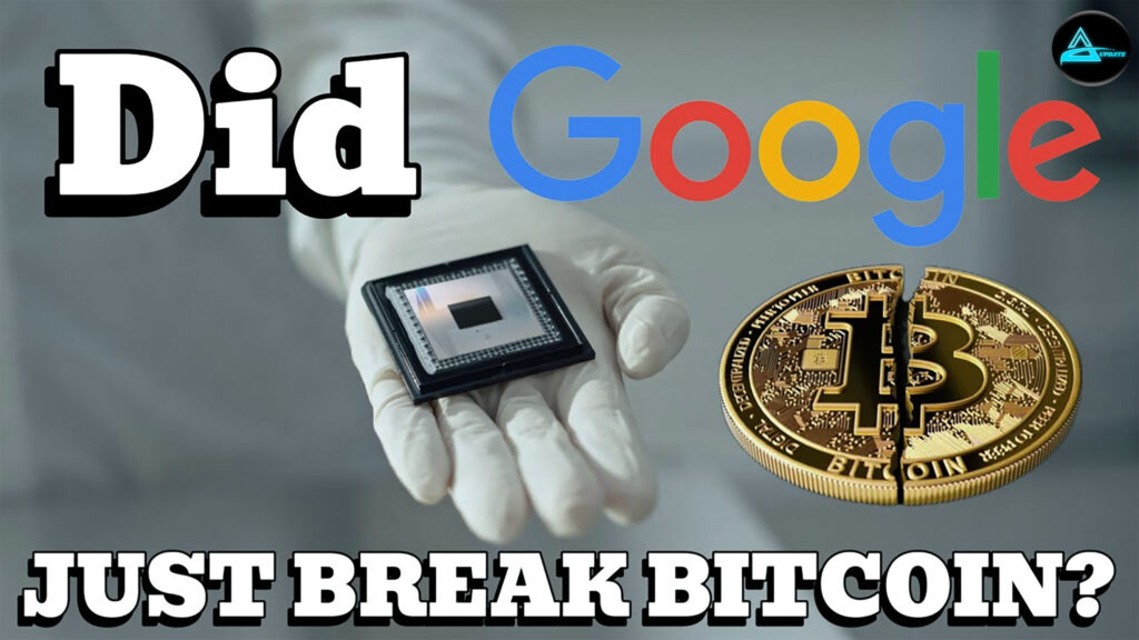 google AI Quantum Chip break down bitcoin