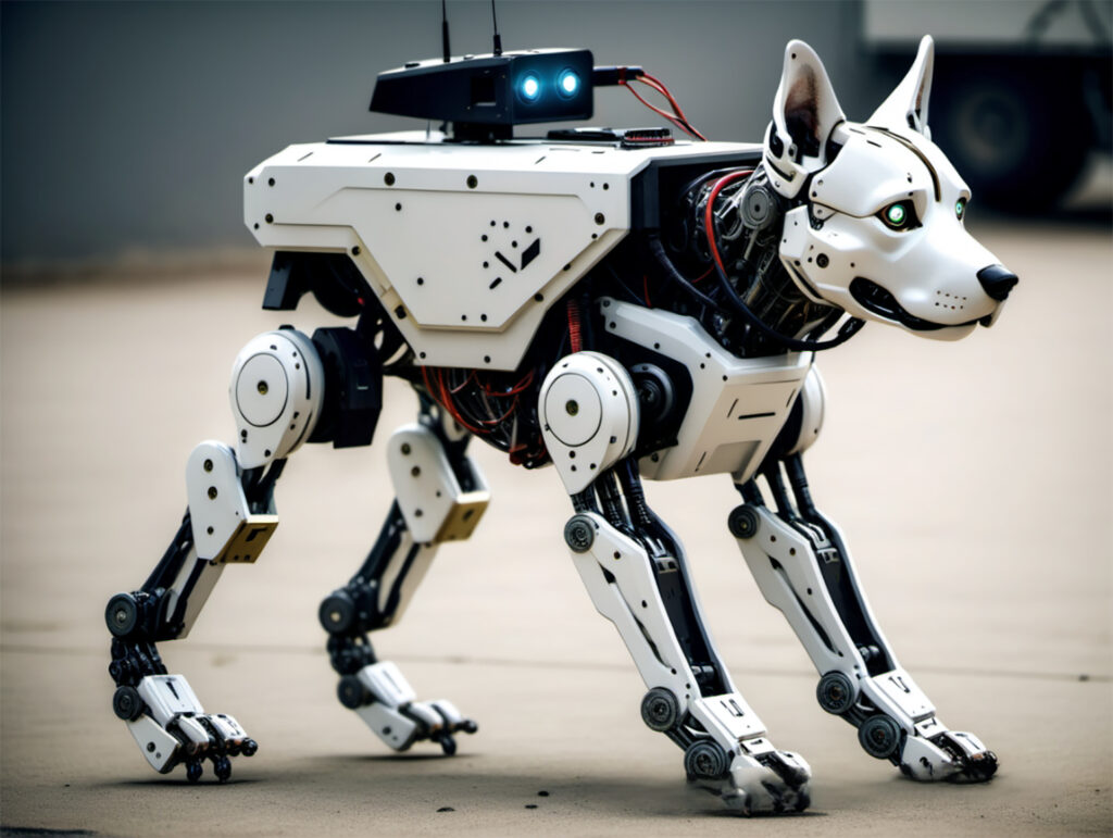 AI Robot Dogs Help